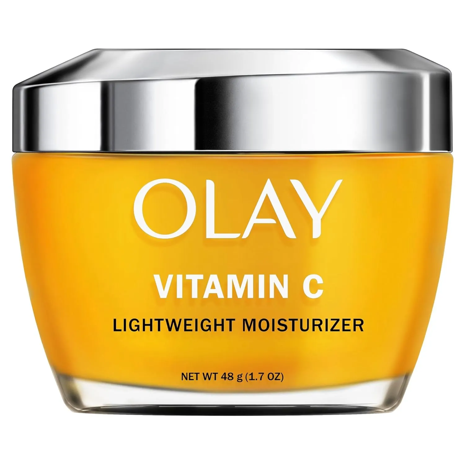 Olay Vitamin C Face Moisturizer, Brightening Cream for Women, Instant Hydration, Evens Tone, Dark Spot & Hyperpigmentation Reduction, Glowing Skin Care - Niaciniamide, Lactic Acid, 1.7 Oz