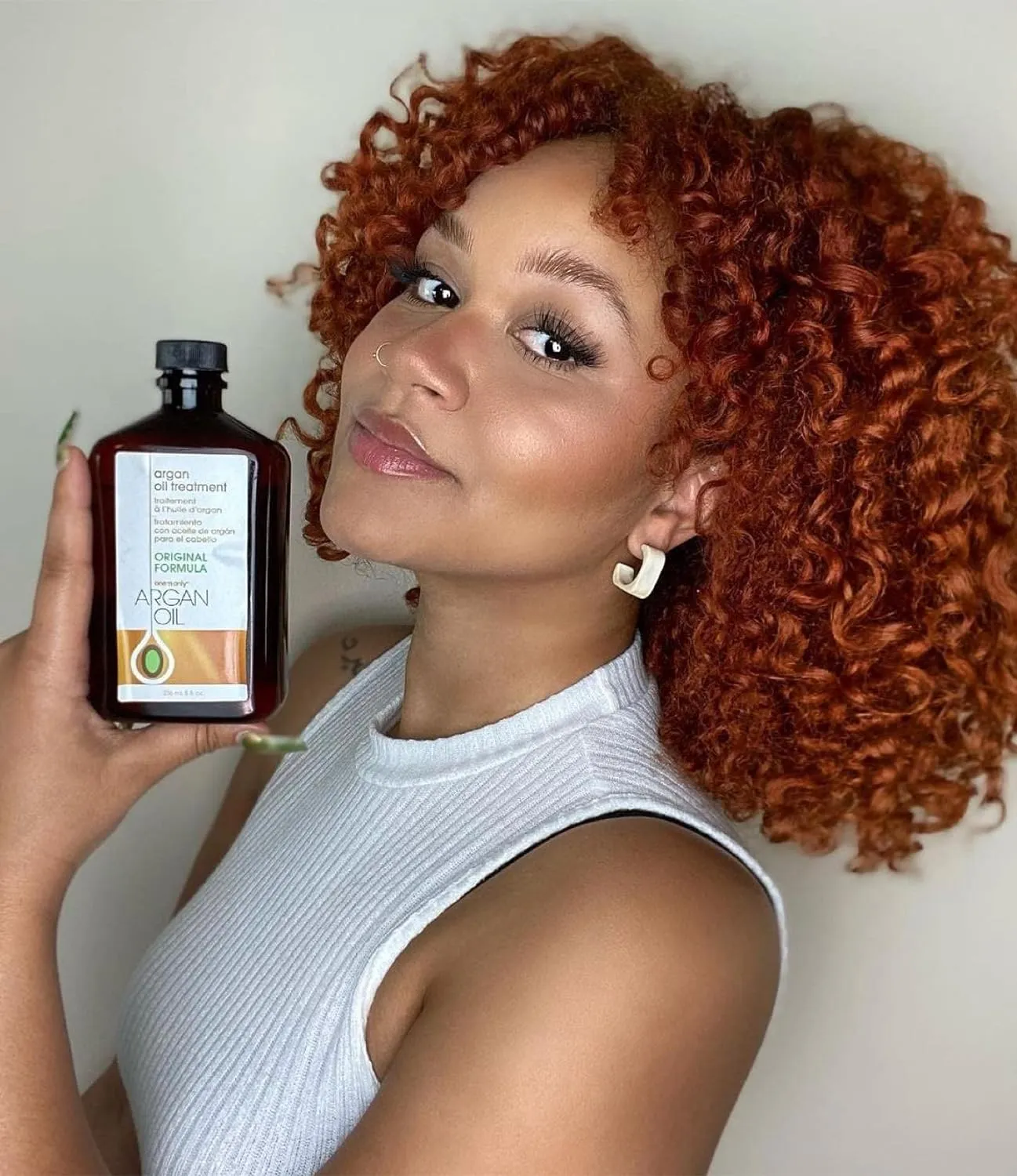 One 'n Only Argan Oil Hair Treatment, Helps Smooth and Strengthen Damaged Hair, Eliminates Frizz, Creates Brilliant Shines, Non-Greasy Formula, 8 Fl. Oz (3 Pack)