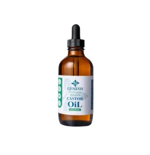 Organic Castor Oil – 100% Pure, Cold Pressed, Hexane Free – Nourishing Hair & Skin Oil – Eyelash & Eyebrow Growth, Deep Moisturizer – 4 oz Glass Bottle
