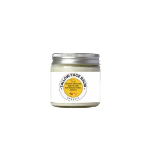 Organic Grass-Fed Beef Tallow-Raw Manuka Honey MGO 263  Face Balm-Rich in Nutrients, Vitamin A,D and E, Natural Anti-Aging. Rose Fragance from natural Rose extract.