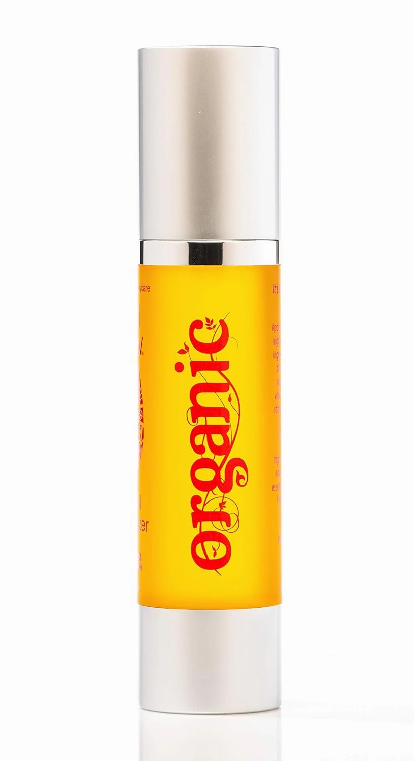 Organic Facial Moisturizer - Anti Aging Skincare - Organic and All Natural - Sesame Rosehip Rose and Clary Sage - Ayurvedic