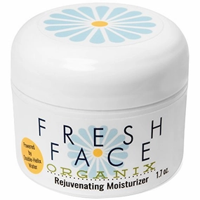 Organic Facial Moisturizer - May Assist in Aging or Dry Skin, Smoothing Out Wrinkles - Made with Double-Helix Water