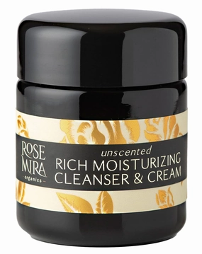 Organic Rich Moisturizing Cleanser & Night Cream - Unscented