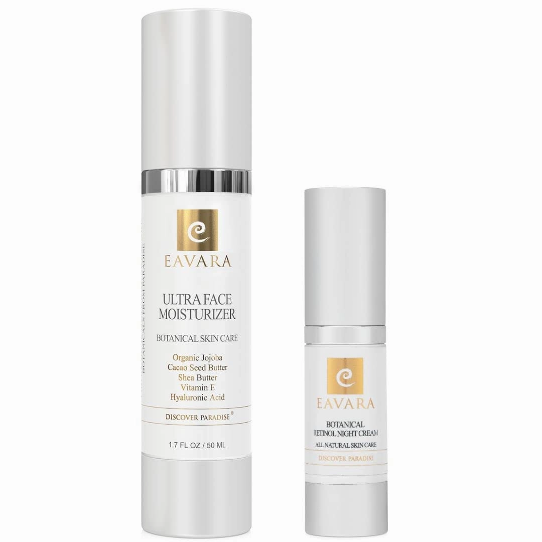 Organic Ultra Face Moisturizer and Retinol Night Cream