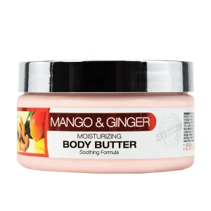 ORIGEM Body Butter for Dry Skin – Ultra-Nourishing & Hydrating Cream with Mango, Ginger, Argan Oil, Shea Butter & Honey – Moisturizer for Smooth, Glowing Skin – 8 Oz