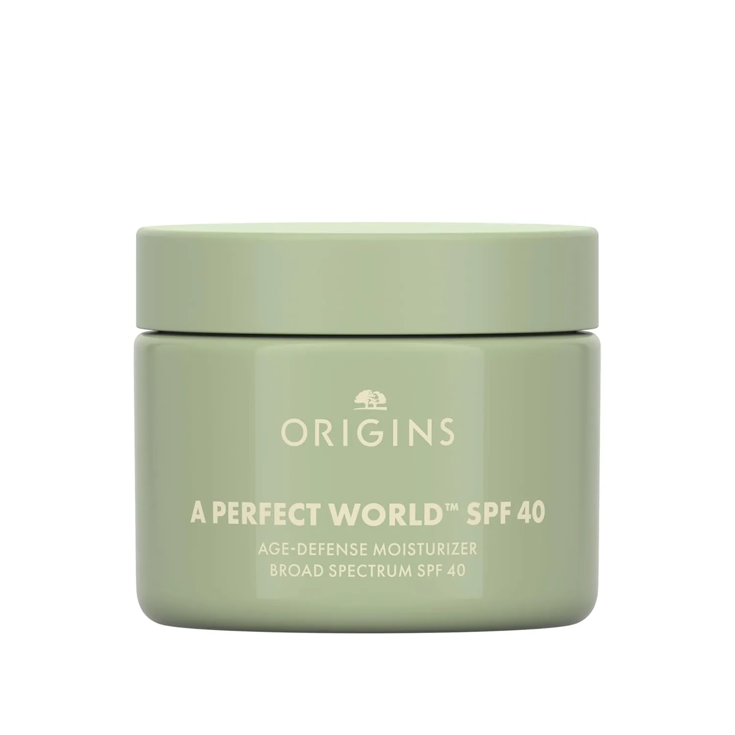 Origins A Perfect World Age-Defense Moisturizer with SPF 40 | Hydrates & Helps Delay Visible Signs of Aging | With Antioxidants, 1.7 Fl Oz