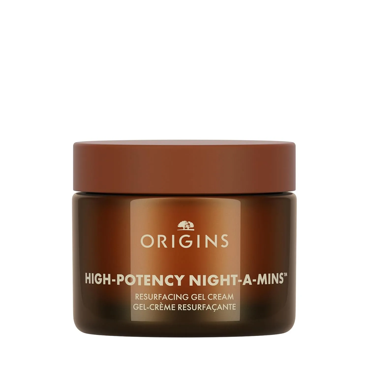 Origins High-Potency Night-A-Mins Resurfacing Gel Moisturizer & Resurfacer with Fruit-Derived AHAs | Renews & Replenishes, 1.7 Fl Oz