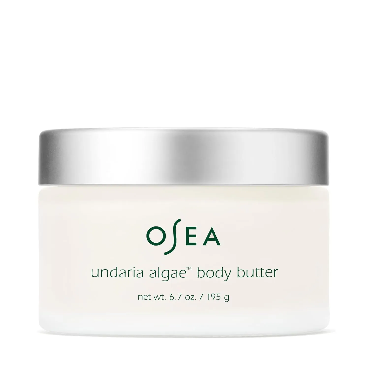 OSEA Undaria Algae™ Body Butter 6.7 oz - For Dry Skin - Ultra Hydrating Whipped Shea Butter   Ceramides - Vegan Skincare & Clean Bodycare - Thick Body Cream - For Extremely Dry Crepey Skin