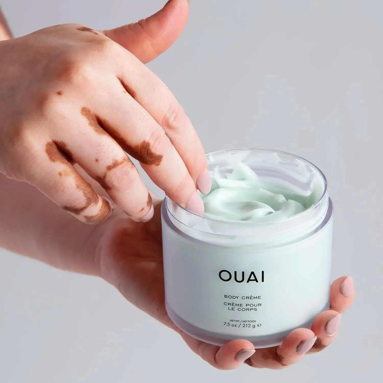 OUAI Body Cream, Shibuya - Hydrating Whipped Body Cream with Cupuaçu Butter, Coconut Oil and Squalane - Softens Skin and Delivers Healthy-Looking Glow - Sulfate Free Skin Care (7.5 Oz)