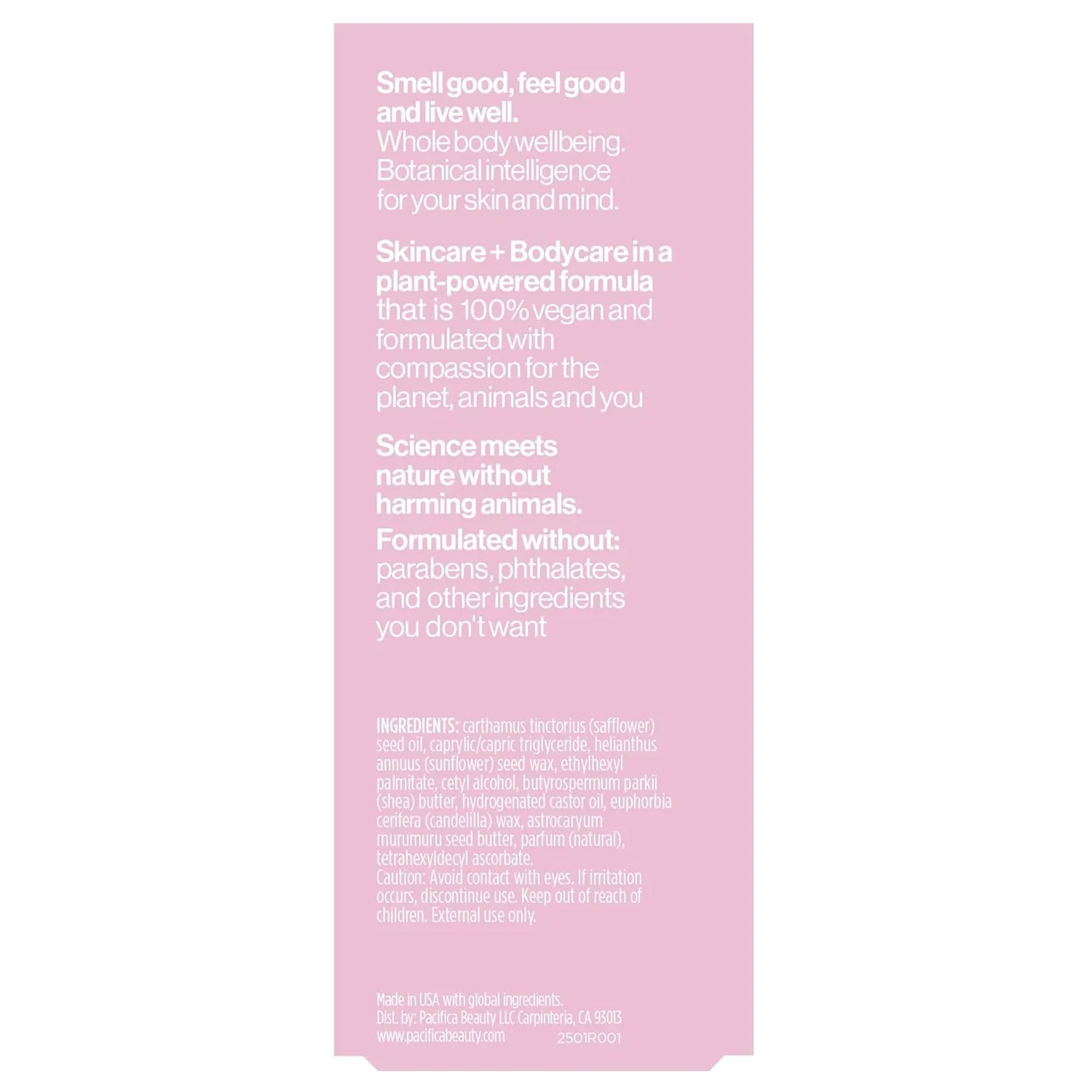 Pacifica Vanilla Butter Moisturizing Balm Stick – Solid Body Lotion for Instant Dry Skin Relief Moisture Balm, Shea Butter & Vanilla Formula Vegan & Cruelty-Free Clean Skincare 2.5 oz