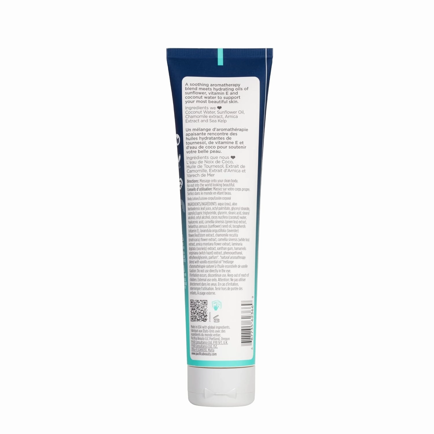 Pacifica Coconut Cream Body Lotion 5 oz (Pack of 2)
