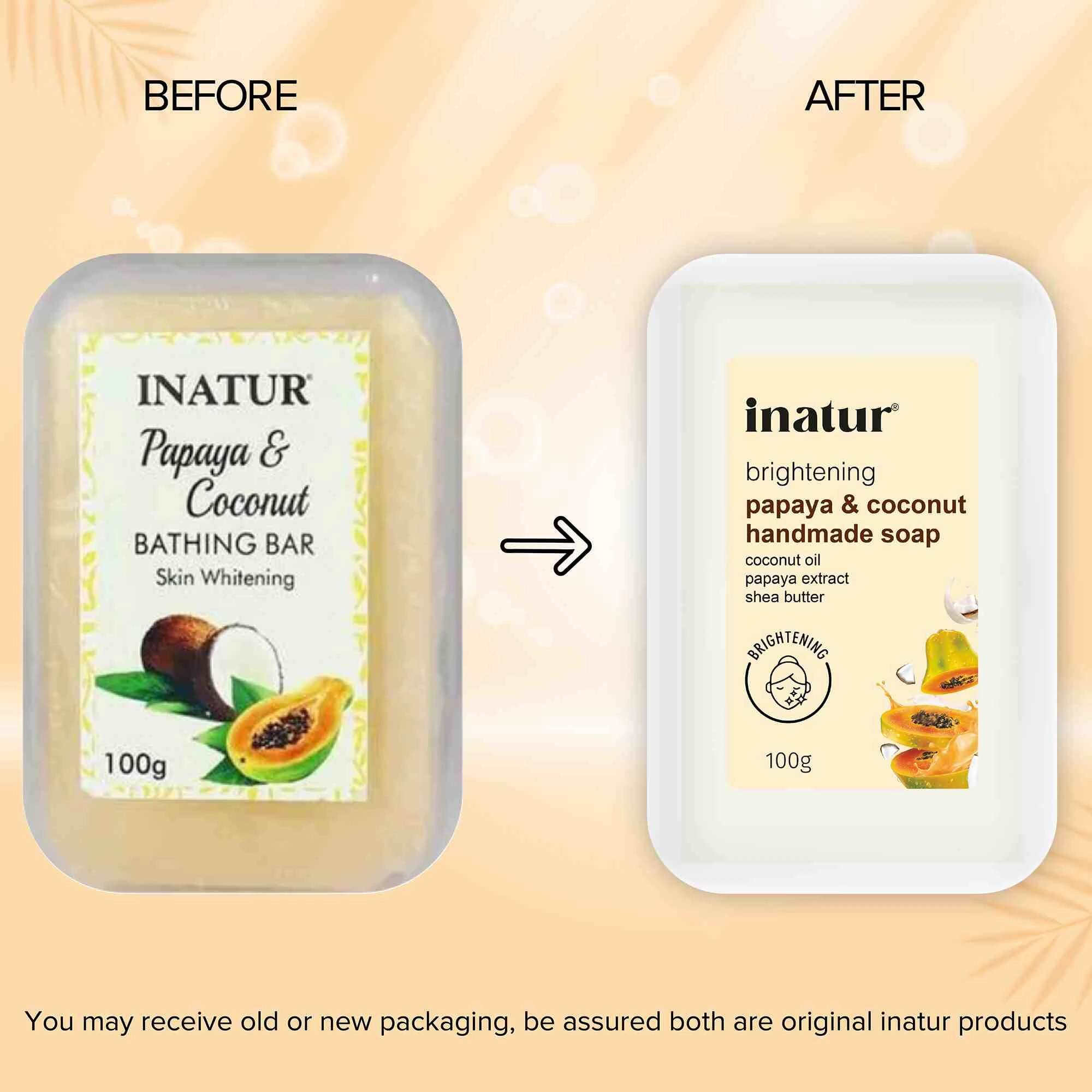 Papaya & Coconut Bathing Bar