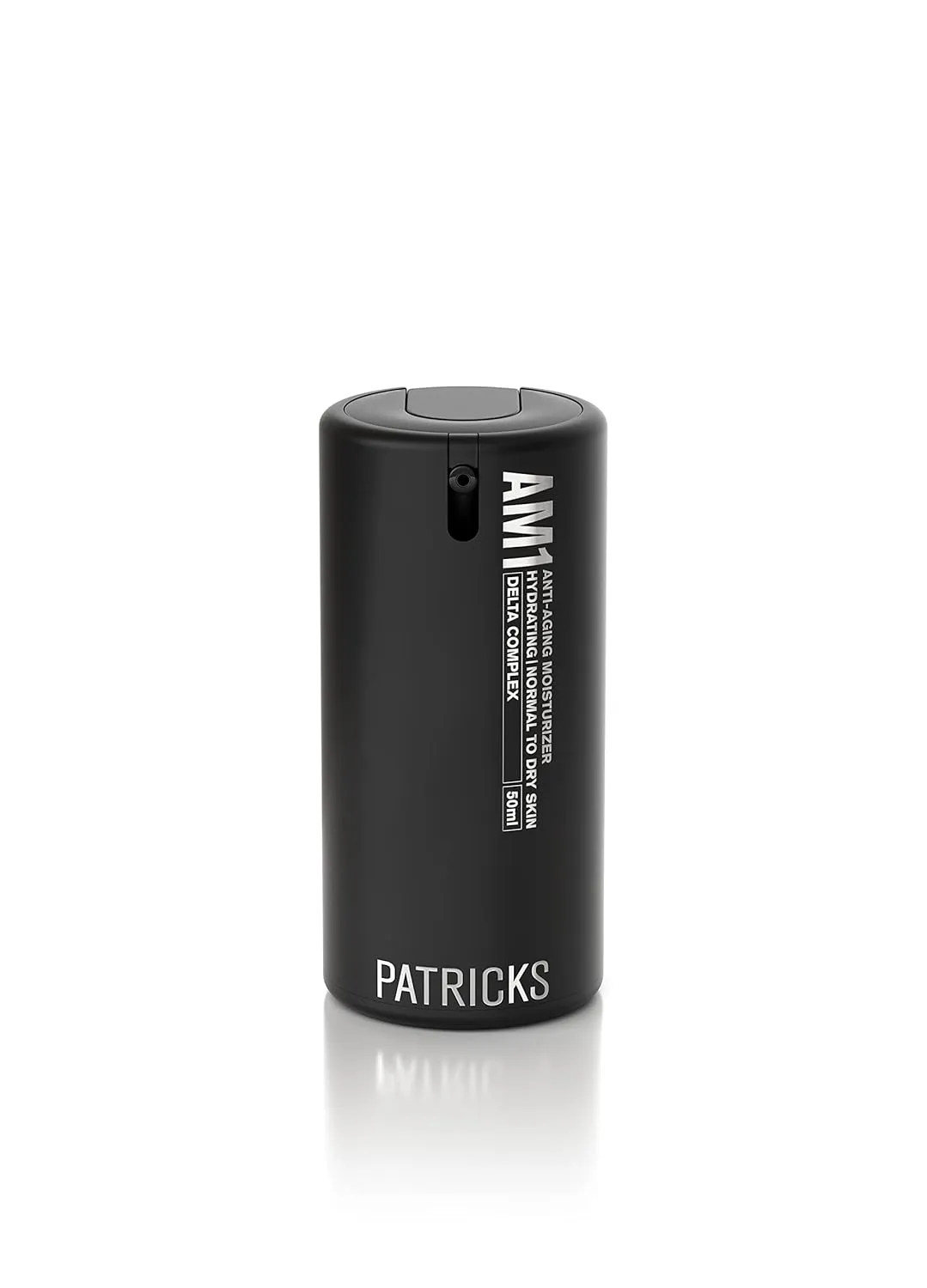 PATRICKS | AM1 Anti-Aging Face Moisturizer for Men | Moisturizing Facial Cream with Hyaluronic Acid, Vitamin C   E & More to Boost Collagen & Brighten Skin | For Normal to Dry Skin | 50mL