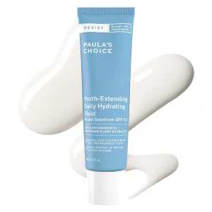 Paula's Choice RESIST Daily Hydrating Fluid Face Moisturizer SPF 50, UVA & UVB Protection, Chamomile & Vitamin E, Lightweight Sunscreen for Oily Skin, Fragrance-Free