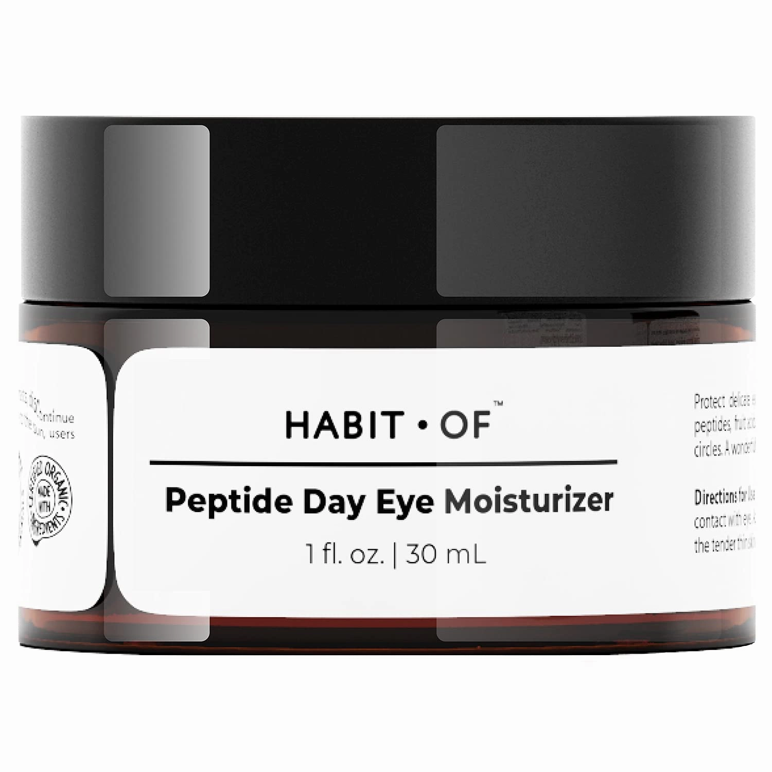 Peptide Under Eye Cream - Eye Moisturizer Cream - Daytime Eye Cream Moisturizer with Hyaluronic Acid - Anti Aging Cream for Eyes Wrinkles Dark Circles