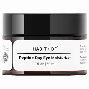Peptide Under Eye Cream - Eye Moisturizer Cream - Daytime Eye Cream Moisturizer with Hyaluronic Acid - Anti Aging Cream for Eyes Wrinkles Dark Circles