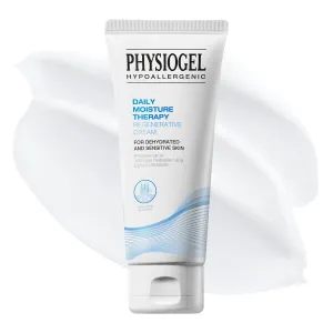 PHYSIOGEL Facial Moisturizer, Provides 120-hour Lasting Hydration Korean Skin care, Fragrance Free, Strengthens Skin Barrier, Lightweight Cream for Sensitive Skin, Ceramide, Squalane, 1.7 fl.oz