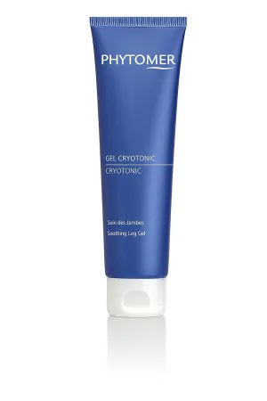 Phytomer Cryotonic Soothing Leg Gel Moisturizer | Refreshing Body Moisturizer to Calm, Soothe, Revitalize Tired Legs & Feet | Relaxing & Hydrating Lotion for Smooth Skin | 150 ml