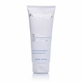 Phytomer Well-Being Moisturizing Shower Gel | Gentle Skin Cleanser & Moisturizer | Invigorates Tired Body, Skin & Muscles | Immediate & Lasting Hydration with Relaxing, Delicate Scent | 200 ml