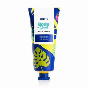 Plum Hand Cream, All Skin Types, Beachy, Non-Greasy, Silicone Free, Bodylovin' Hawaiian Rumba Hand Cream, Deep Moisturization and Nourishment, All-Season (1.77 Ounce)