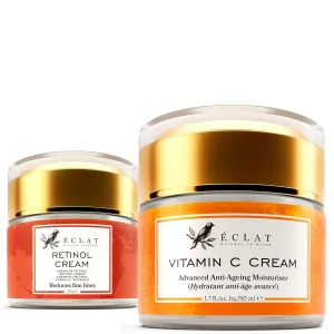 Plump & Smooth - Vitamin C Face Moisturizer   Retinol Face Moisturizer Night Cream - 100% Vegan & Dermatologist Developed