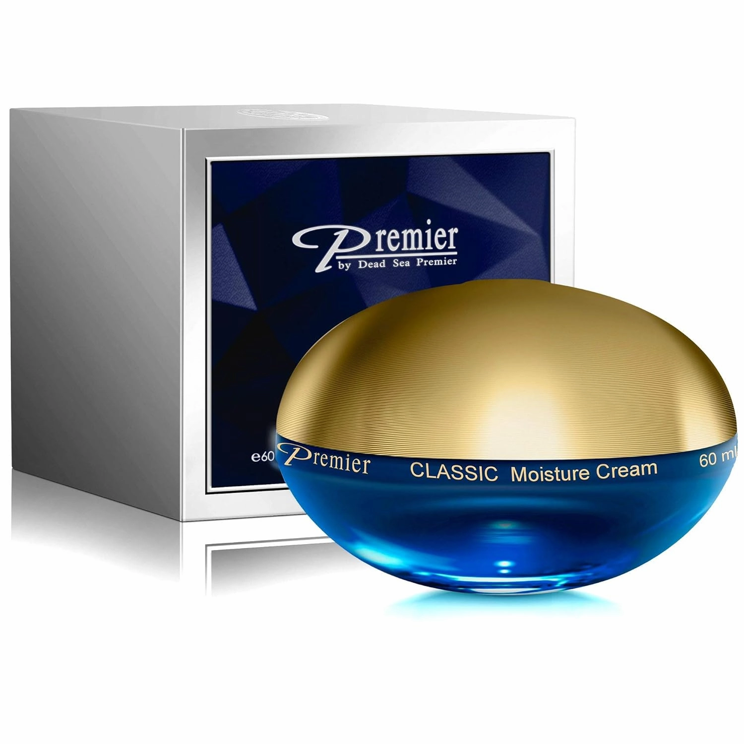 Premier Dead Sea sensitive skin moisture cream, anti aging face moisturizer – day and night – silky firming cream to smooth wrinkles and fine lines, face cream 2.04 Fl. Oz