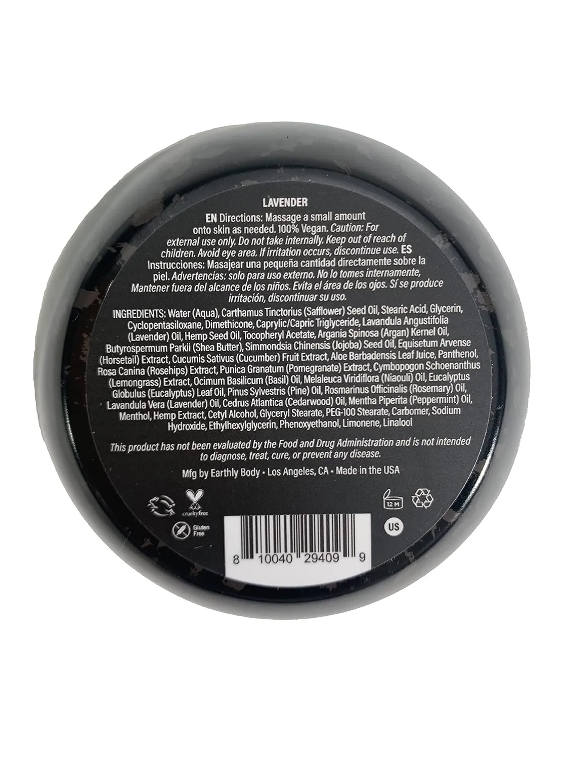 Premium Hemp Extract Daily Ultimate Strength Intensive Cream - Muscle, Knee, Joints, Back, Neck and Shoulder Rub - Organic Ingredients, Topical Lotion with Essential Oils - Lavender, Single 5oz