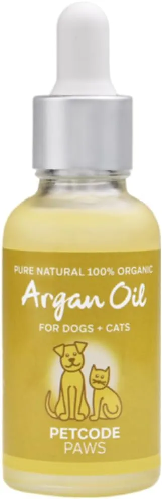 Premium Organic Argan Oil for Dogs and Cats - Natural Moisturizer for Healthy Fur - Dog Itch Relief Supports for Hair Health - Soothe Itching, and Allergies with Moisturizer - 1 FL Oz