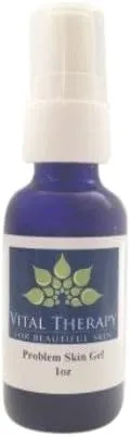 Problem Skin Gel 1 oz. Paraben-Free and Soy-Free Targets hormonal breakouts.