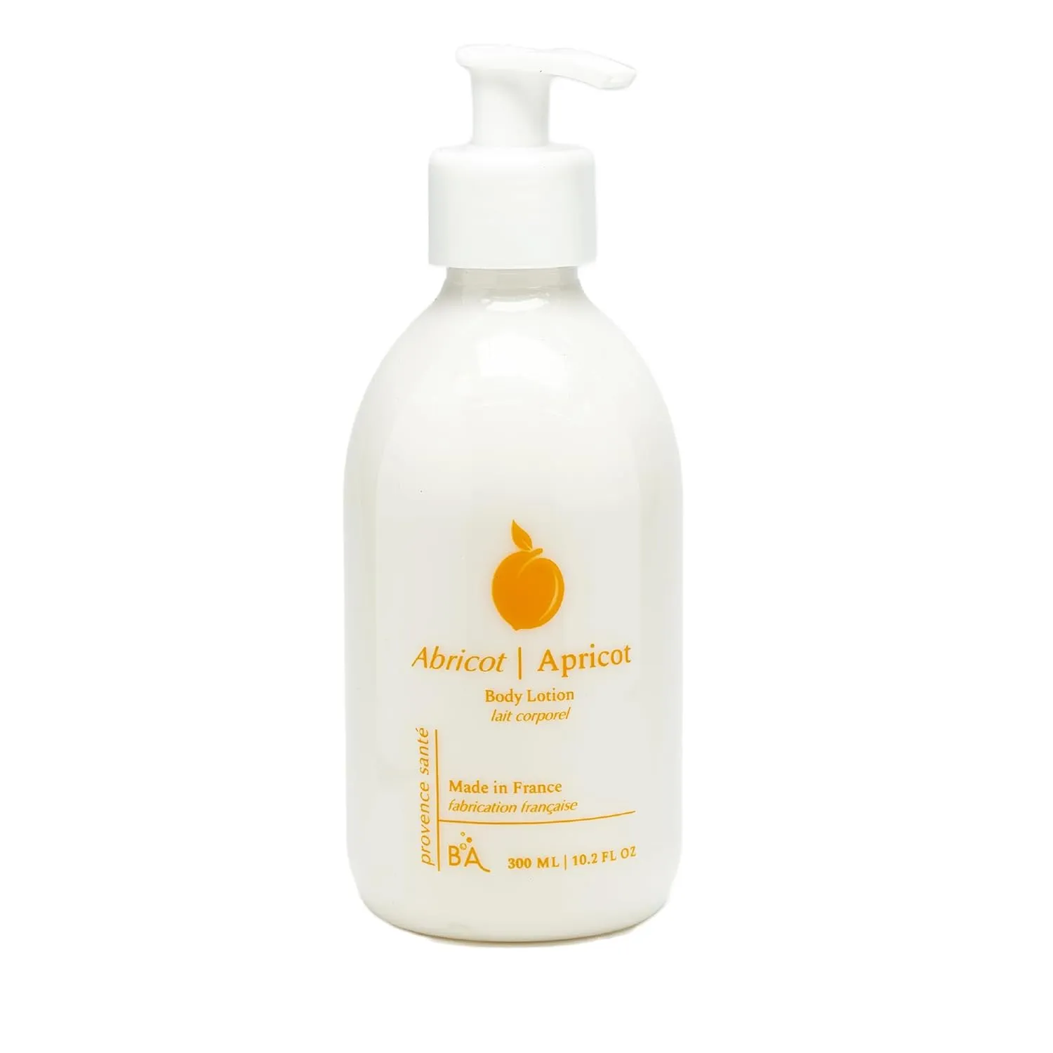 Provence Sante Body Lotion - Ultra Hydrating Moisturizer - Anti-Aging Cream for Dry Skin - Nourishing Apricot Scent - Made in France - 10.2 Oz