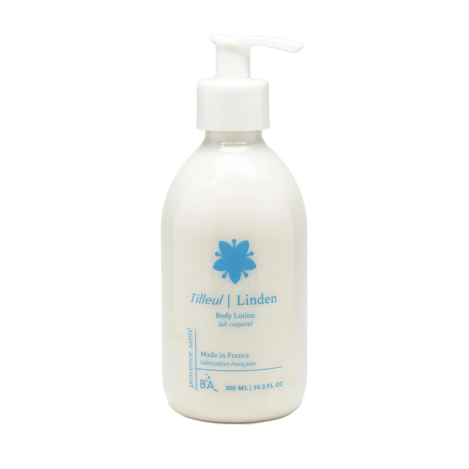 Provence Sante Body Lotion - Ultra Hydrating Moisturizer - Anti-Aging Cream for Dry Skin - Nourishing Linden Scent - Made in France - 10.2 Oz