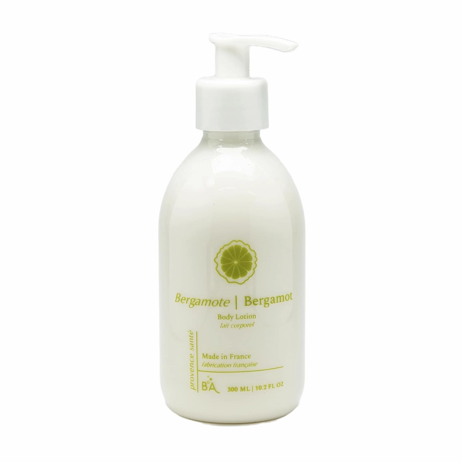 Provence Sante Body Lotion - Ultra Hydrating Moisturizer - Anti-Aging Cream for Dry Skin - Nourishing Bergamot Scent - Made in France - 10.2 Oz