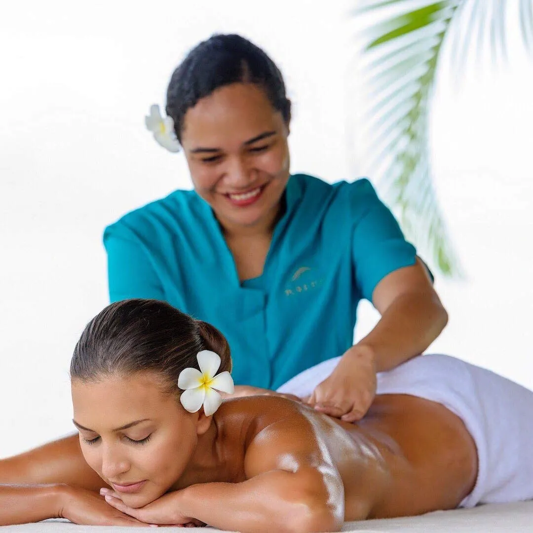 Pure Fiji Spa Gifts for Women and Man - Body Gift Box Include: Sugar Scrub, Bath and Body Oil, Body Butter and Body Lotion, Scent Frangipani