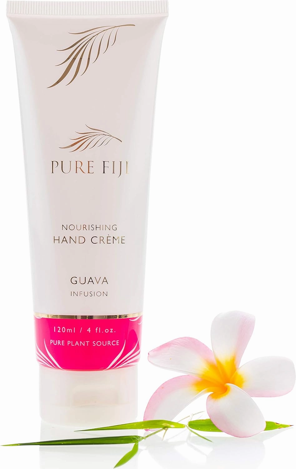 PURE FIJI Nourishing Hand Cream - Deep Moisturizing Hand Cream for Women and Man, Hand Lotion For Dry Hands - 24 Hour Moisture, Organic Ingredients, Guava, 4 oz