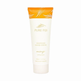 PURE FIJI Nourishing Hand Cream - Deep Moisturizing Hand Cream for Women and Man, Hand Lotion For Dry Hands - 24 Hour Moisture, Organic Ingredients, Mango, 4 oz
