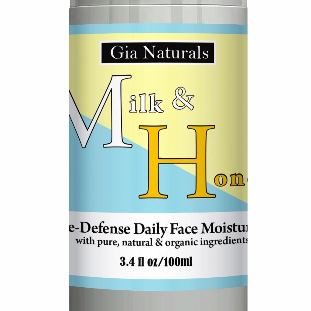 Pure, Natural, and Organic MILK AND HONEY AGE-DEFENSE DAILY FACE MOISTURIZER Lotion For Normal to Dry Skin. Hydrate, fight wrinkles and lines! Great for sensitive skin!