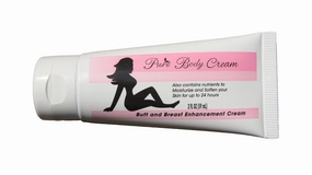 PureBody Cream - Butt and Breast Growth Formula Plus All-Natural Moisturizer for Soft, Silky, Smooth Skin (30 Day Supply)