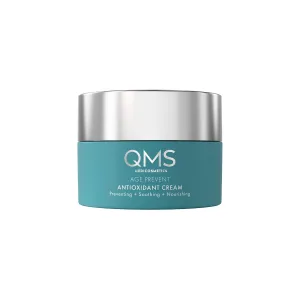 QMS Medicosmetics Age Prevent Antioxidant Day   Night Cream – Intensive Moisturizing Cream that Helps Prevent Damage from Environmental Aggressors – For Dry, Stressed   Mature Skin – 1.69 oz