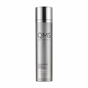 QMS Medicosmetics Advanced Pearl Protein Day   Night Cream – Luxurious, Intensive, Re-Firming Moisturizer with Silk Proteins and Pearl Extracts – Suitable for All Skin Types – 1.69 oz