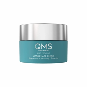 QMS Medicosmetics Age Prevent ACE Vitamin Cream – High Performance, All Round, Anti-Aging, Day   Night Moisturizer that Provides Moisture, Calms   Regenerates with Vitamins A, C   E – 1.69 oz