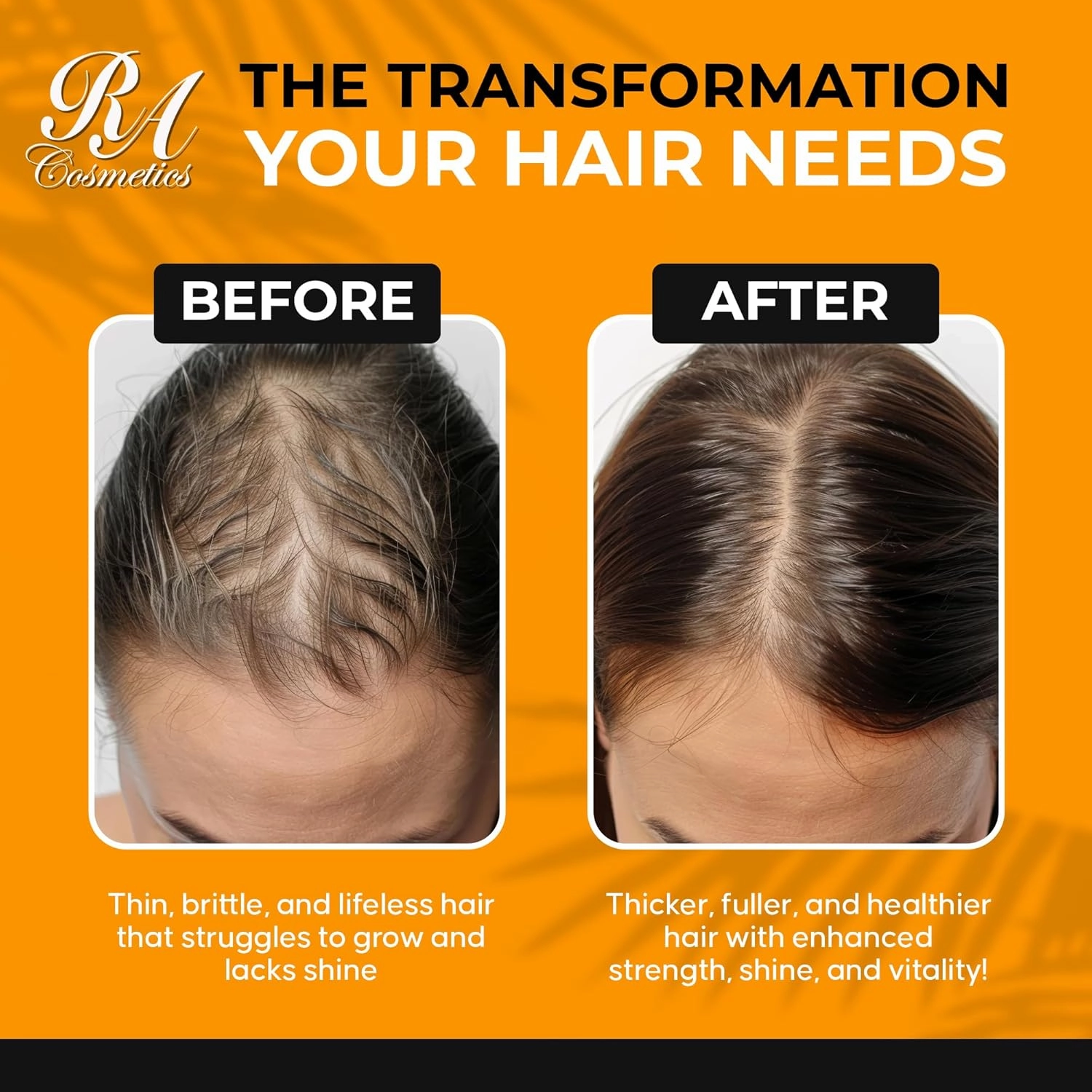 RA Cosmetics Natural Unrefined Batana Oil for Hair Growth & Repair | Nourishing Moisturizer for Damaged Hair - Strengthening Conditioner from Honduras, 4 oz