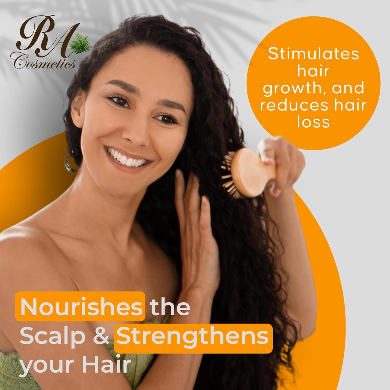 RA Cosmetics Natural Unrefined Batana Oil for Hair Growth & Repair | Nourishing Moisturizer for Damaged Hair - Strengthening Conditioner from Honduras, 4 oz