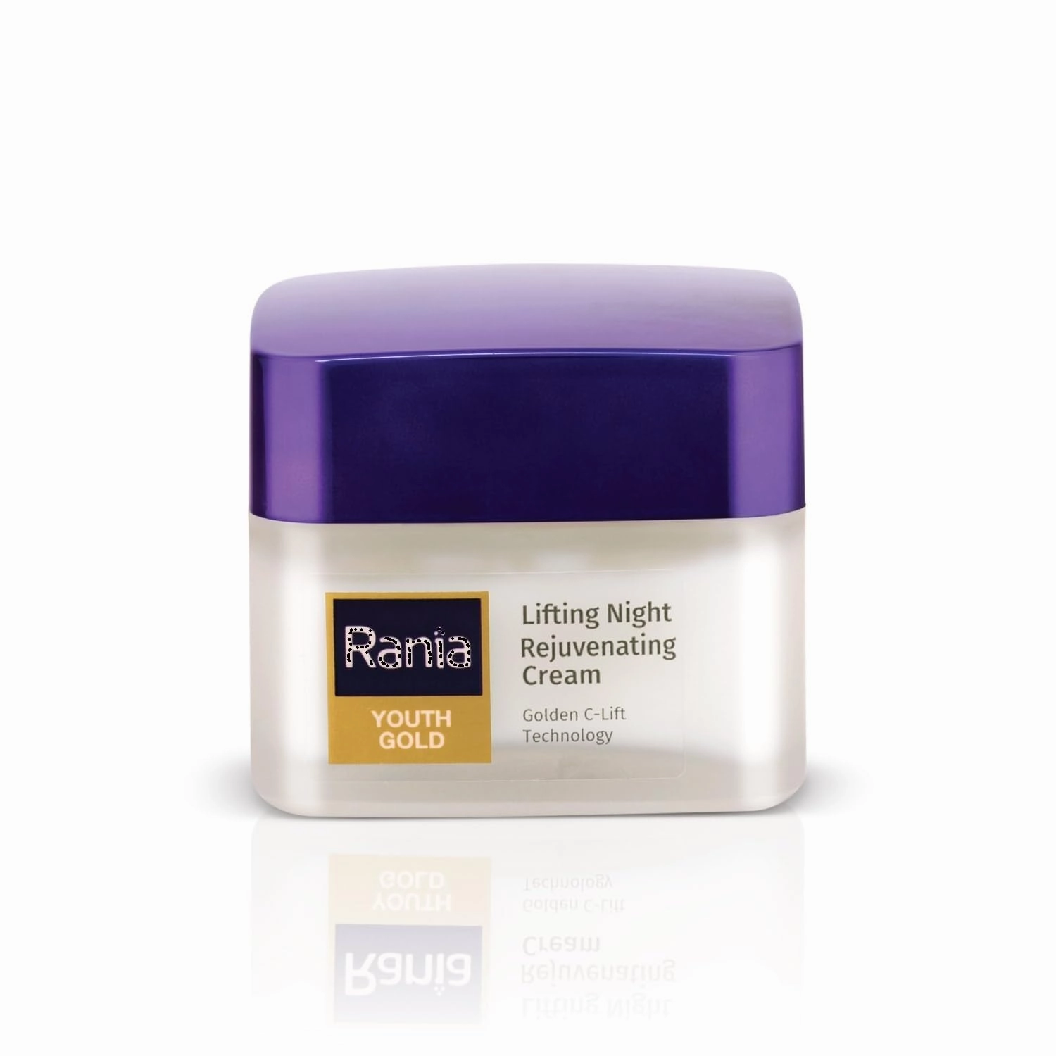 Ra;nia Night Cream with Vitamin C, 24K Gold, Niacinamide|Non-oily anti ageing moisturizer| Suitable for all skin types | Repairs dry skin overnight, 45g