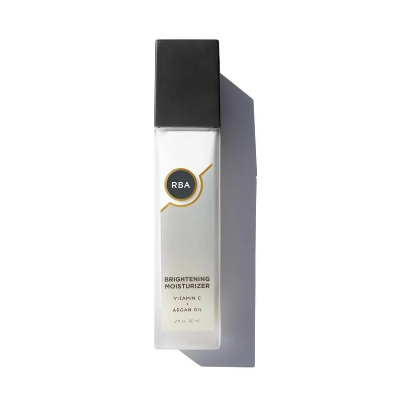 RBA Skincare's Brightening Vegan Moisturizer to Reduce Dark Spots - Daily Lightweight Face Moisturizer with Shea Butter and Vitamin C - Restorative Anti-Aging Day and Night Cream | 2 fl oz