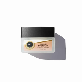 RBA Skincare's Quench Vegan Daily Face Moisturizer with Aloe Vera, Jojoba, and Evening Primrose Oil - Moisturized and Nourished Skin - Anti-Aging Day and Night Cream - 1.7 oz