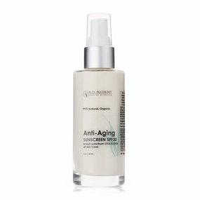 RD Alchemy - 99% Natural, Organic Anti-Aging SPF Sunscreen. Zinc Oxide & Titanium Dioxide, Non Nano - Lightweight Non Greasy SPF for Face - Reduces Effects of Aging