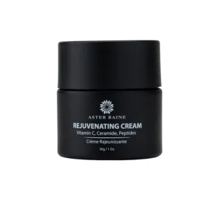 Rejuvenating Cream - Face Moisturizer Anti Aging for Women and Men with Astaxanthin, Vitamin C, Ceramide, Peptides - Day & Night Cream for Eyes - Hydrating Facial Cream for Dry Skin - 1oz
