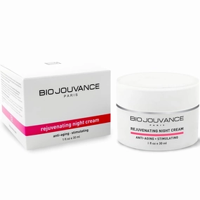 Rejuvenating Night Cream 1oz / 30ml - For Mature/Sun Damaged Skin | Anti Aging Face Moisturizer Hydrating Lotion | Daily Facial Skin Care Treatment Regimen | Made in France