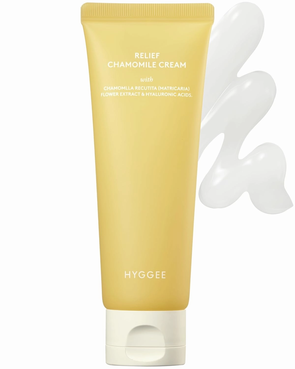 Relief Chamomile Cream - Hydrating Gel Face Moisturizer for Oily Skin - Chamomile Extract and Hyaluronic Acid - Hypoallergenic Vegan Face Cream - Lightweight Gel, 3 fl.oz.