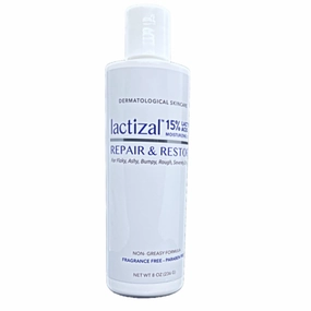 Repair & Restore lotion With 15% Lactic Acid – 8 oz bottle – 2-in-1 Intensive Exfoliator and Moisturizer For Extream Dry Skin